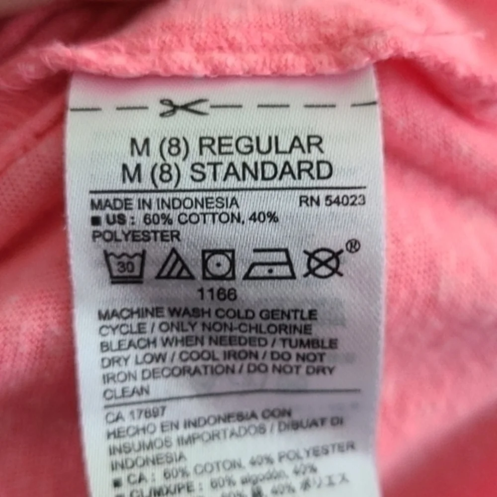 [Old Navy] Pink Scoop Neck Long Sleeve - Size M